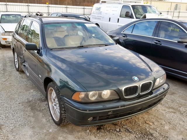 WBADR63491GN91721 - 2001 BMW 540 IT AUT أخضر صورة 1