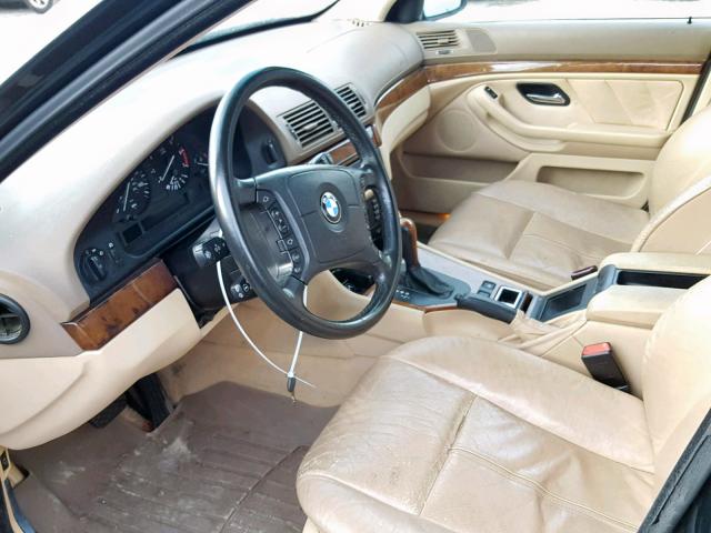 WBADR63491GN91721 - 2001 BMW 540 IT AUT أخضر صورة 5