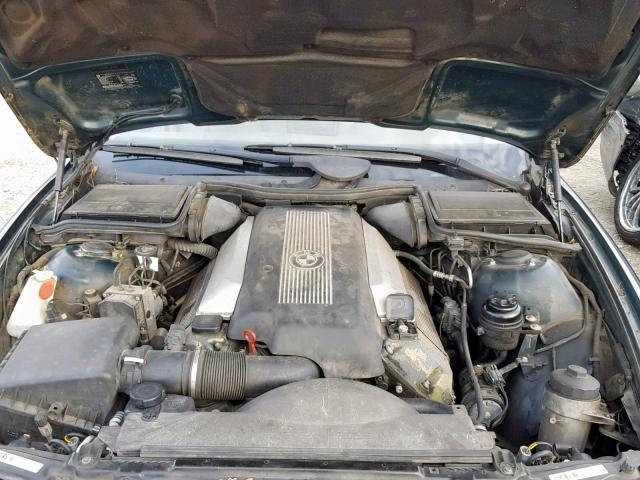 WBADR63491GN91721 - 2001 BMW 540 IT AUT أخضر صورة 7