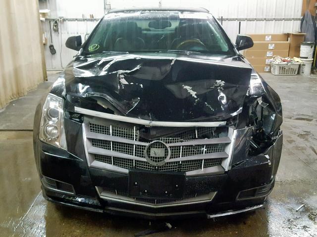 1G6DG5EG0A0110924 - 2010 CADILLAC CTS LUXURY BLACK photo 9