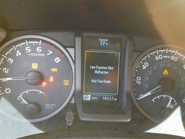 5TFAZ5CN6JX057908 - 2018 TOYOTA TACOMA DOU RED photo 8