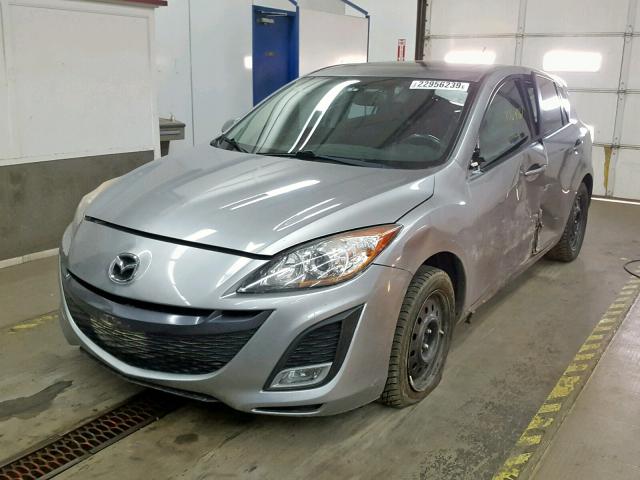 JM1BL1H66A1288357 - 2010 MAZDA 3 S SILVER photo 2