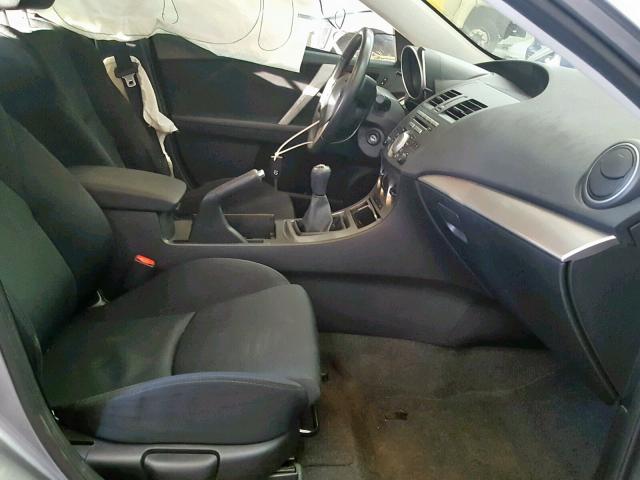 JM1BL1H66A1288357 - 2010 MAZDA 3 S SILVER photo 5