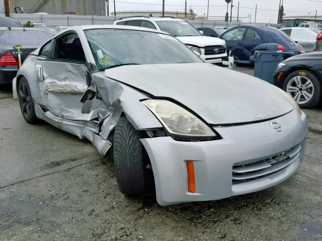 JN1AZ34E96M354203 - 2006 NISSAN 350Z COUPE SILVER photo 1