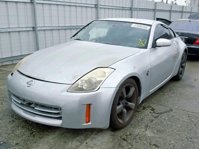 JN1AZ34E96M354203 - 2006 NISSAN 350Z COUPE SILVER photo 2