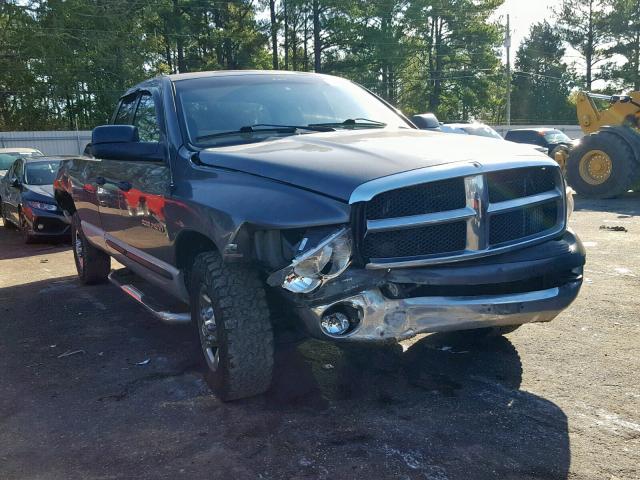 3D7KA28623G763699 - 2003 DODGE RAM 2500 S Գրաֆիտ լուսանկար 1