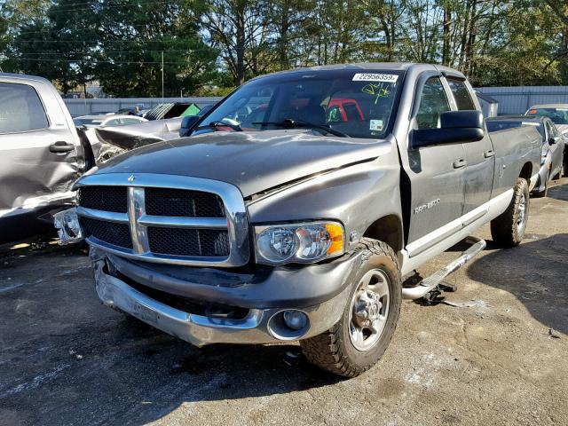 3D7KA28623G763699 - 2003 DODGE RAM 2500 S Գրաֆիտ լուսանկար 2