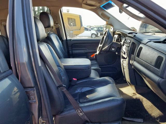 3D7KA28623G763699 - 2003 DODGE RAM 2500 S Գրաֆիտ լուսանկար 5