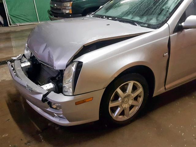 1G6DW677770114886 - 2007 CADILLAC STS SILVER photo 9