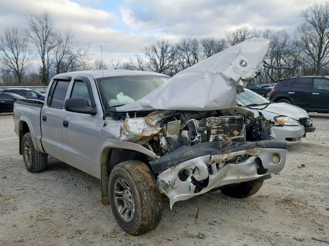 1D7HG38N33S237175 - 2003 DODGE DAKOTA QUA SILVER photo 1