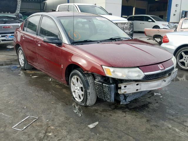 1G8AJ52F63Z136224 - 2003 SATURN ION LEVEL MAROON photo 1