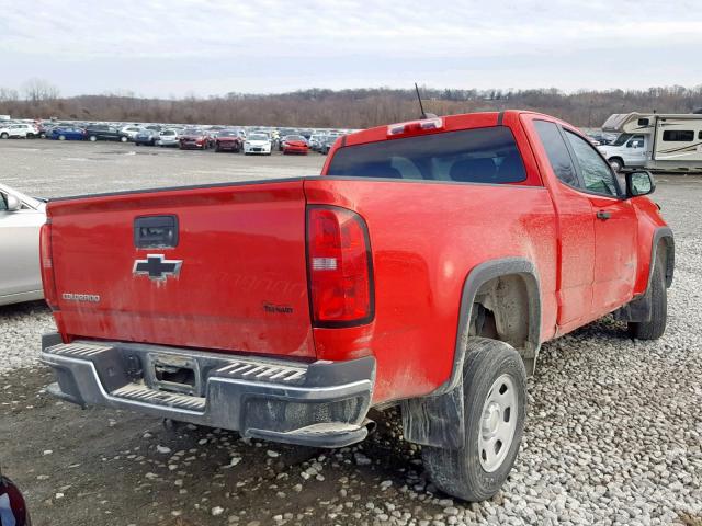 1GCHSBEA0G1220172 - 2016 CHEVROLET COLORADO RED photo 4