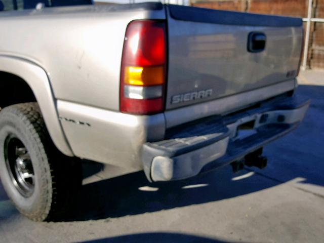 1GTHK29152E162426 - 2002 GMC SIERRA K25 GRAY photo 10