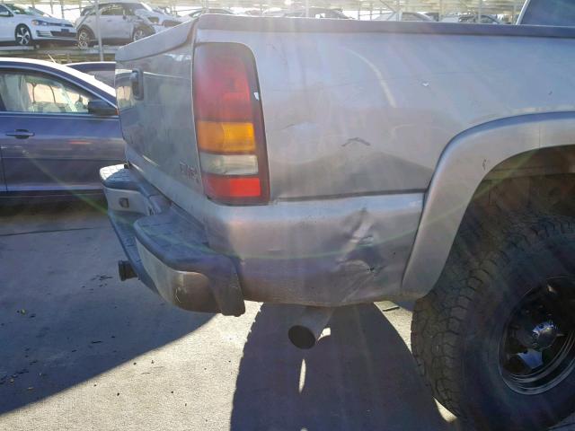 1GTHK29152E162426 - 2002 GMC SIERRA K25 GRAY photo 9