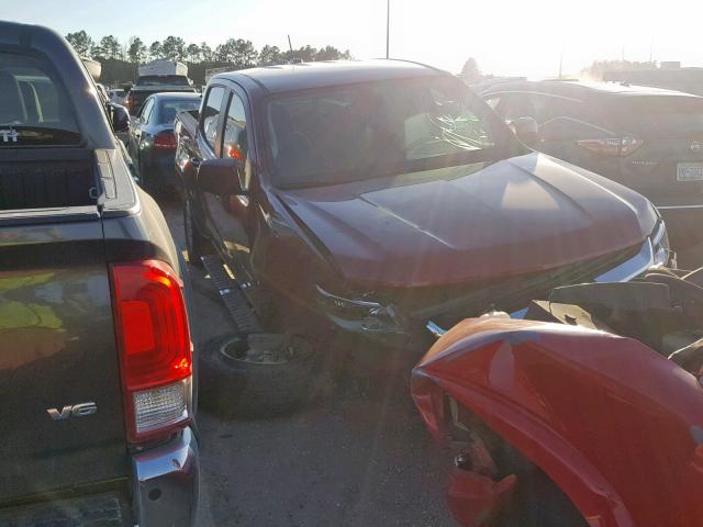 1GCGSCEN6J1109315 - 2018 CHEVROLET COLORADO L RED photo 1