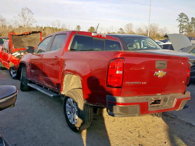 1GCGSCEN6J1109315 - 2018 CHEVROLET COLORADO L RED photo 3
