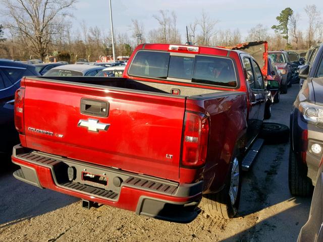 1GCGSCEN6J1109315 - 2018 CHEVROLET COLORADO L RED photo 4