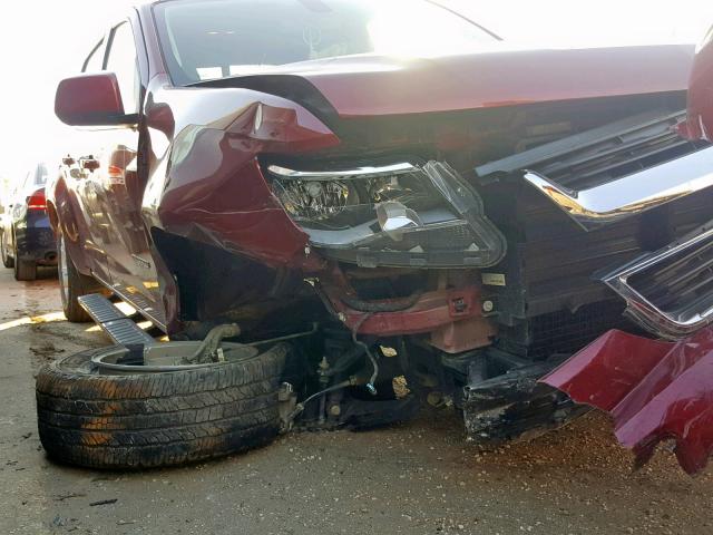 1GCGSCEN6J1109315 - 2018 CHEVROLET COLORADO L RED photo 9