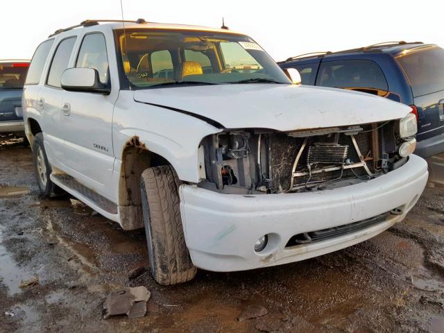 1GKEK63U54J190335 - 2004 GMC YUKON DENA WHITE photo 1