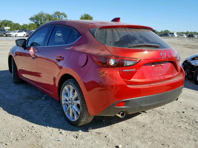 JM1BM1M33E1191485 - 2014 MAZDA 3 GRAND TO RED photo 3