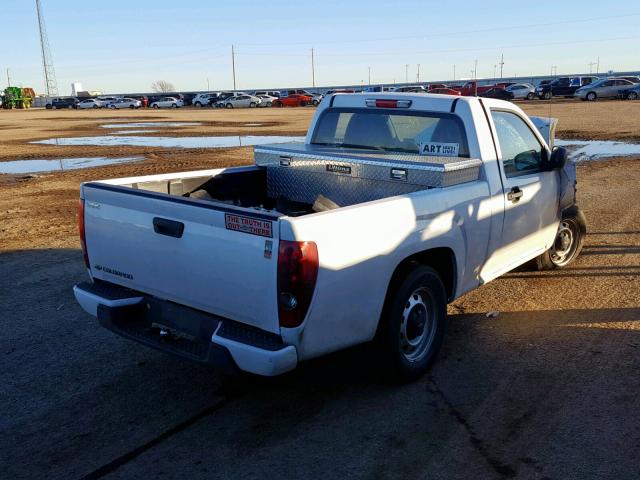 1GCCSBF95C8116275 - 2012 CHEVROLET COLORADO WHITE photo 4