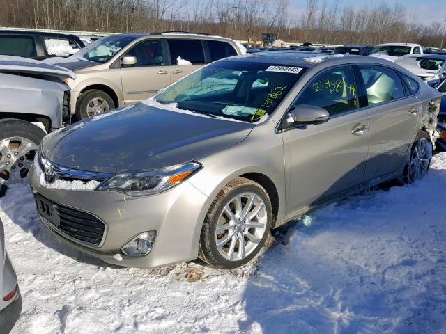 4T1BK1EB3DU049478 - 2013 TOYOTA AVALON BAS 金色 照片 2
