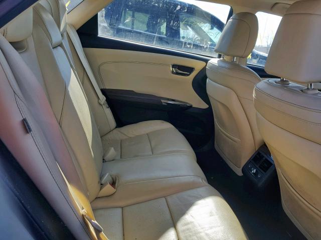 4T1BK1EB3DU049478 - 2013 TOYOTA AVALON BAS 金色 照片 6