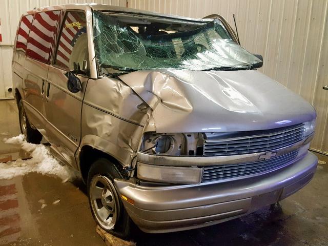 1GNDM19W21B129969 - 2001 CHEVROLET ASTRO SILVER photo 1