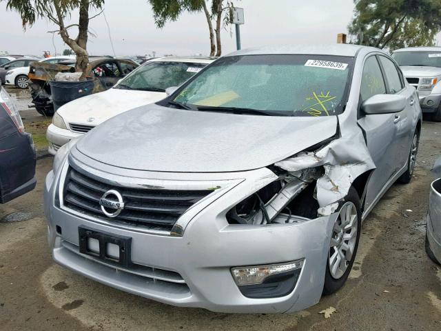 1N4AL3AP7FC170703 - 2015 NISSAN ALTIMA 2.5 银色 照片 2