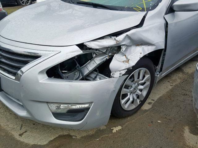 1N4AL3AP7FC170703 - 2015 NISSAN ALTIMA 2.5 银色 照片 9
