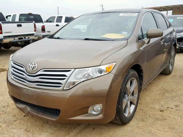 4T3ZK3BB1BU036926 - 2011 TOYOTA VENZA BASE BROWN photo 2