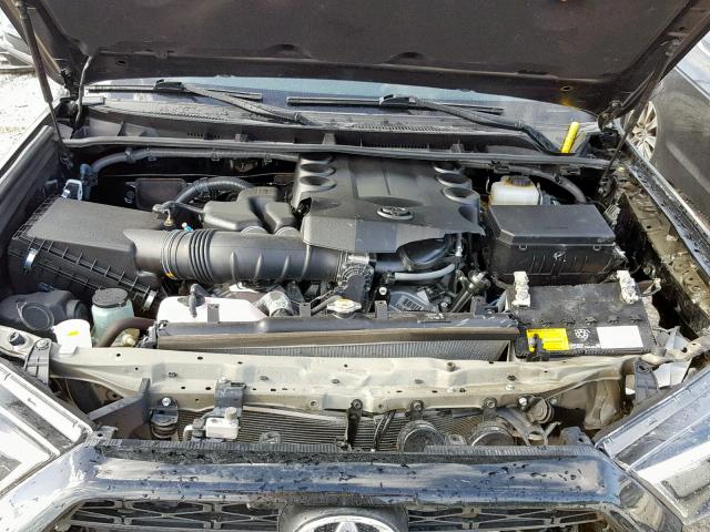 JTEBU5JR5G5391792 - 2016 TOYOTA 4RUNNER SR შავი ფოტო 7