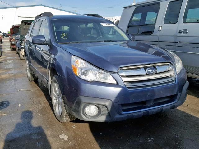 4S4BRCCC8D3267831 - 2013 SUBARU OUTBACK 2. BLUE photo 1