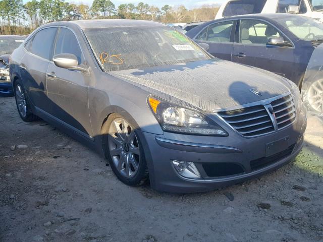 KMHGH4JF5BU034878 - 2011 HYUNDAI EQUUS SIGN SILVER photo 1