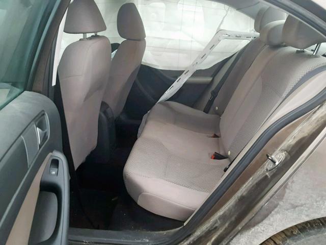 3VW2K7AJ5EM324761 - 2014 VOLKSWAGEN JETTA BASE Շագանակագույն լուսանկար 6