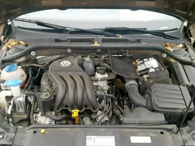 3VW2K7AJ5EM324761 - 2014 VOLKSWAGEN JETTA BASE Շագանակագույն լուսանկար 7