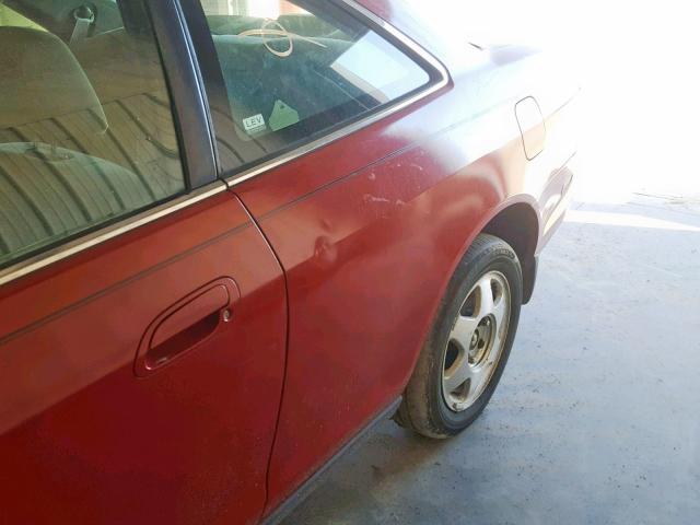 1HGCG3249XA025477 - 1999 HONDA ACCORD LX RED photo 10