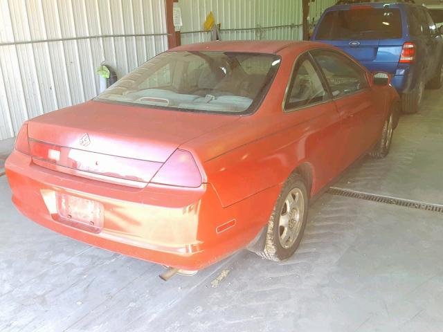 1HGCG3249XA025477 - 1999 HONDA ACCORD LX RED photo 4