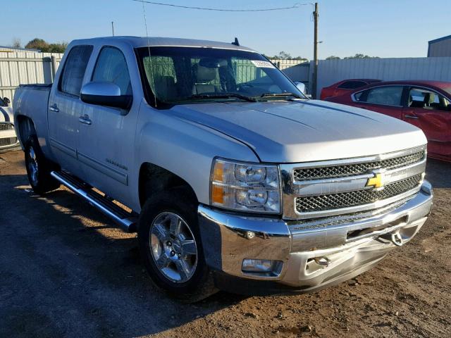 3GCPKSE77CG164016 - 2012 CHEVROLET SILVERADO SILVER photo 1