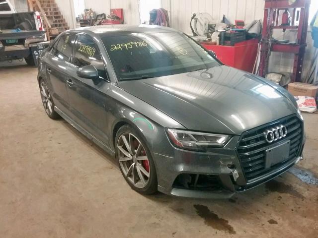 WAUB1GFF7H1061391 - 2017 AUDI S3 PREMIUM GRAY photo 1