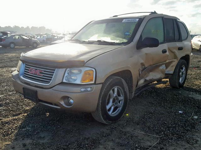 1GKDT13S362349523 - 2006 GMC ENVOY TAN photo 2