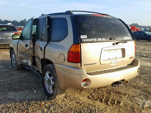 1GKDT13S362349523 - 2006 GMC ENVOY TAN photo 3