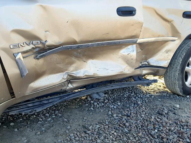 1GKDT13S362349523 - 2006 GMC ENVOY TAN photo 9