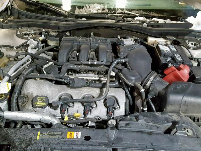 3FAHP0KC6AR244443 - 2010 FORD FUSION SPO SILVER photo 7