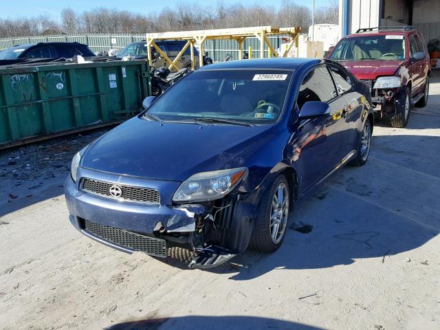 JTKDE177850041973 - 2005 TOYOTA SCION TC 蓝色 照片 2