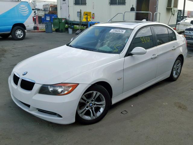 WBAVC53578FZ89115 - 2008 BMW 328 I SULE WHITE photo 2