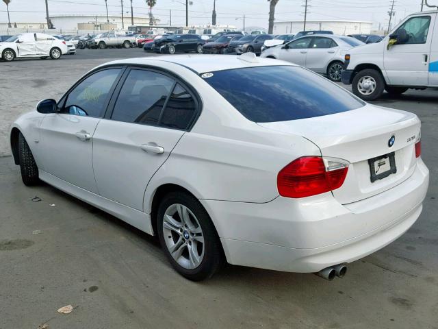 WBAVC53578FZ89115 - 2008 BMW 328 I SULE WHITE photo 3