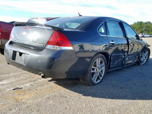 2G1WC5E35D1221128 - 2013 CHEVROLET IMPALA LTZ BLUE photo 4