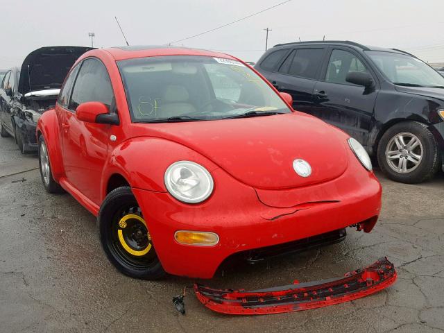 3VWCD21C53M413049 - 2003 VOLKSWAGEN NEW BEETLE RED photo 1