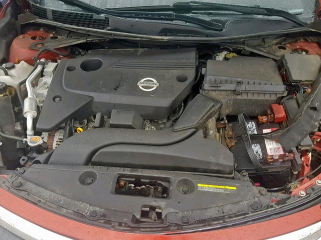 1N4AL3AP3EC173483 - 2014 NISSAN ALTIMA RED photo 7